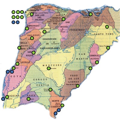 Mapa Institutos Superiores