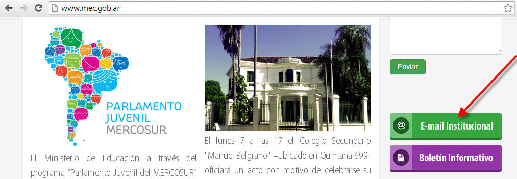 Acceso MEC