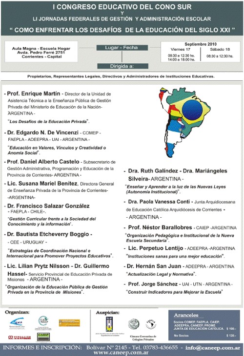 Congreso Educativo Cono Sur