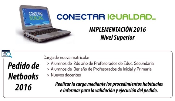 Conectar Igualdad 2016