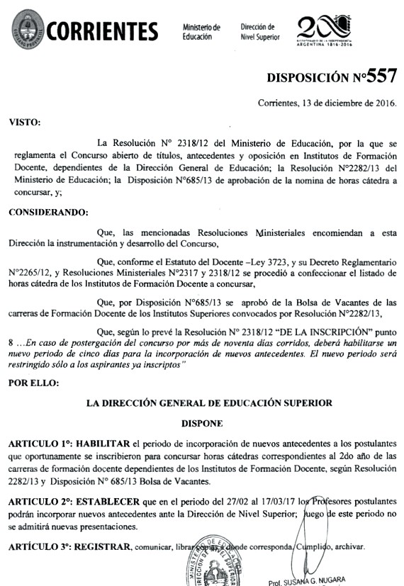 Concurso 2017